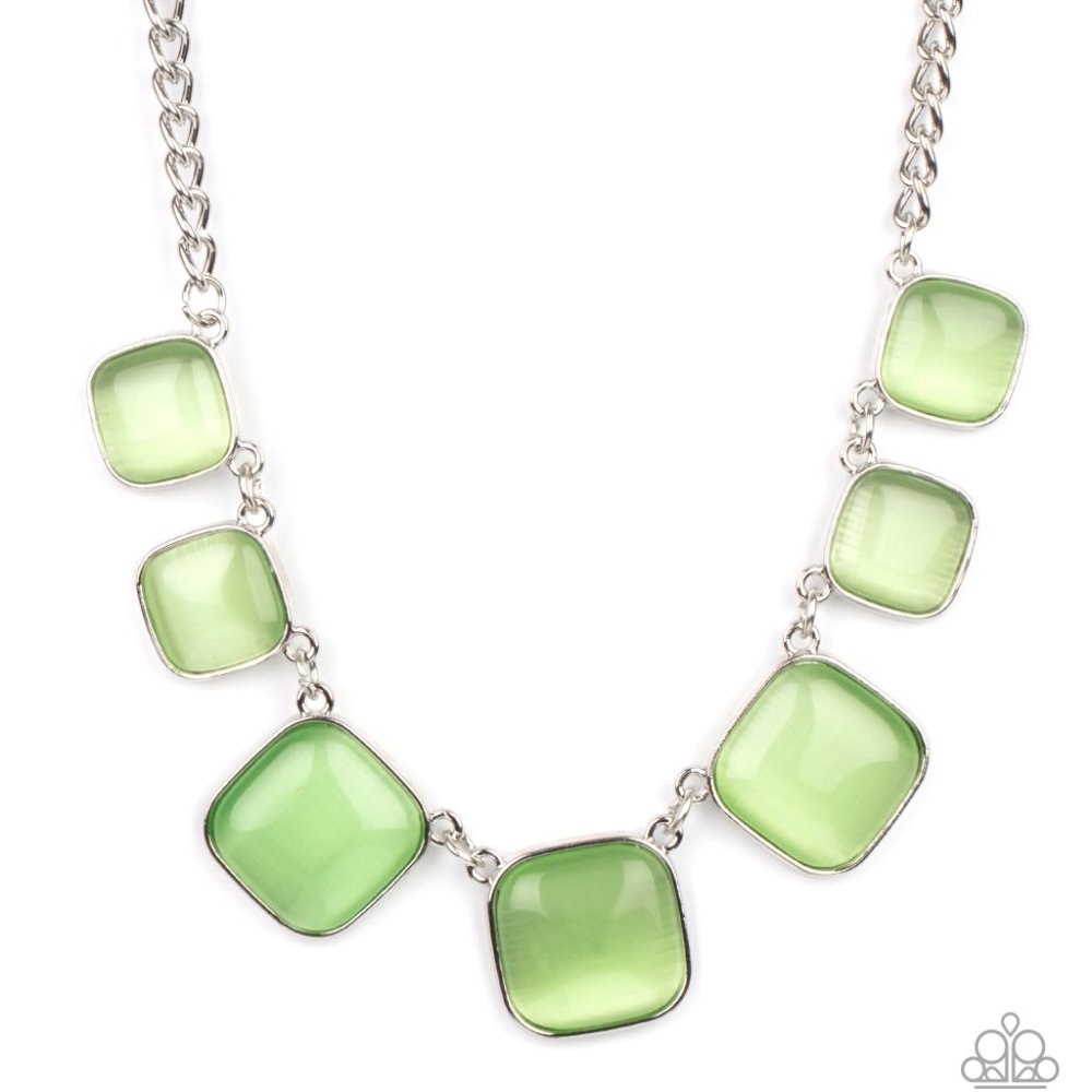 Aura Allure Green Necklace